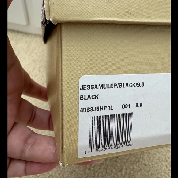 NWT‼️Michael Kors Jesse Mule Black with Rhinestones Strap Size 9M - Picture 15 of 15